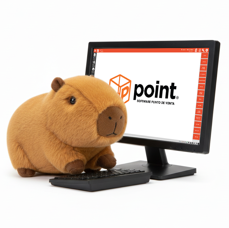 Capibara-sobre-teclado-kit-punto-de-venta-point