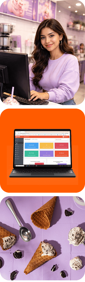 Solución para controlar varias sucursales de neverías al mismo tiempo usando un sistema de ventas para negocio