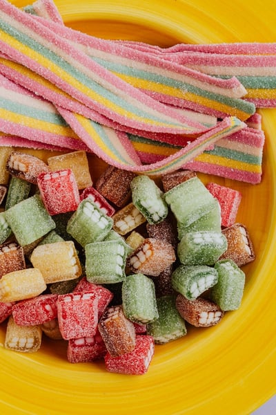dulces azucarados macizos y en tiras en dulceria administrada por el mejor software punto de venta